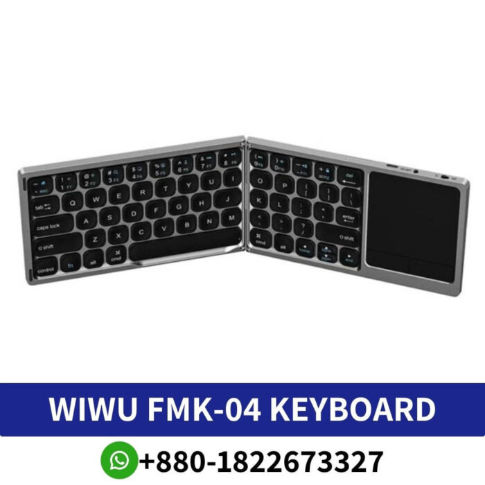 Best WIWU FMK-04 Wireless Foldable Keyboard with Touch Pad