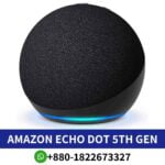 Best _Amazon Echo Dot 5th Gen_ Compact speaker with LED display, dual-band Wi-Fi, and clock function._-amazon smart-speaker shop near me