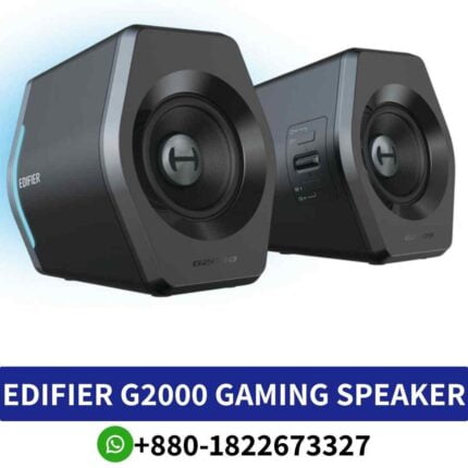 Best _Edifier G2000_ Powerful multimedia speakers with versatile connectivity, sleek design, rich sound quality, convenient volume control shop in bd