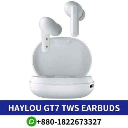 Best _HAYLOU GT7_ True Wireless ANC Earphones, Waterproof, Bluetooth 5.0, Dynamic Sound, Mic._GT7 -TWS-Wireless-Earbuds Shop Near Me