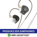 Best _KZ EDS_ In-ear metal earphones with 23Ω impedance, 114dB_mW sensitivity, and 20-40000Hz frequency range._ EDS-in-earphones shop in bd