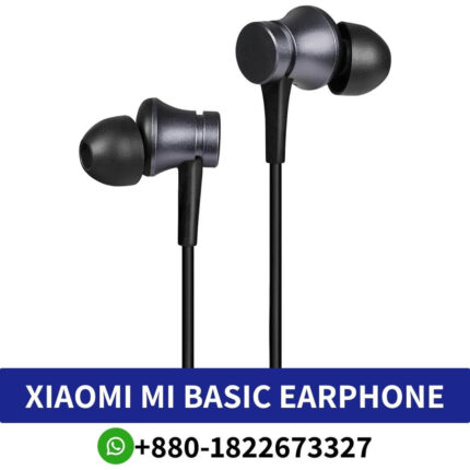 Best _XIAOMI MI Earphone_ Dynamic sound, active noise cancellation, hands-free calling, sleek design._XIAOMI MI Earphone Shop in Bangladesh