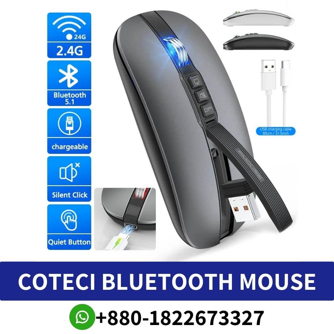 COTECI Dual Mode Bluetooth Mouse