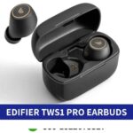 Edifier TWS1 Pro_ Bluetooth 5.2, IP65 waterproof, 12-hour earbud playtime, 30-hour case capacity.EDIFIER Tws1 Pro wireless earbuds shop in bd