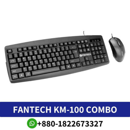 FANTECH KM-100 Keyboard and Mouse Combo