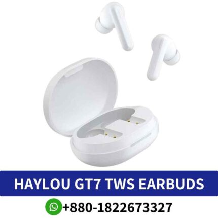 HAYLOU GT7_ True Wireless ANC Earphones, Waterproof, Bluetooth 5.0, Dynamic Sound, Mic._GT7 -TWS-Wireless-Earbuds Shop Near Me
