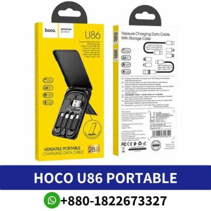 HOCO U86 Multifunctional 3 in 1 Treasure Charging Data Cable Storage Bag Case Price In Bangladesh, HOCO U86 Multifunctional 3 in 1 Treasure , HOCO U86 Multifunctional 3 in 1 Treasure Charging Data, Hoco Data Cable Storage Bag Case, HOCO U86 3 in 1 Treasure Charging Data Cable Storage, HOCO U86 Multifunctional 3 in 1 Treasure, HOCO U86 Portable Multifunctional 3 in 1 ,