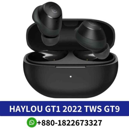 Haylou GT1 2022_ True wireless earbuds with Bluetooth connectivity for seamless audio._haylou gt1 2022 wireless earbuds shop near me