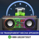 Input_Output_ Other-Battery Capacity[mAh]_ 1800-Maximum wireless range[m]_ _10m-Touch Screen_ no-_MECHA V8 speaker shop in Bangladesh