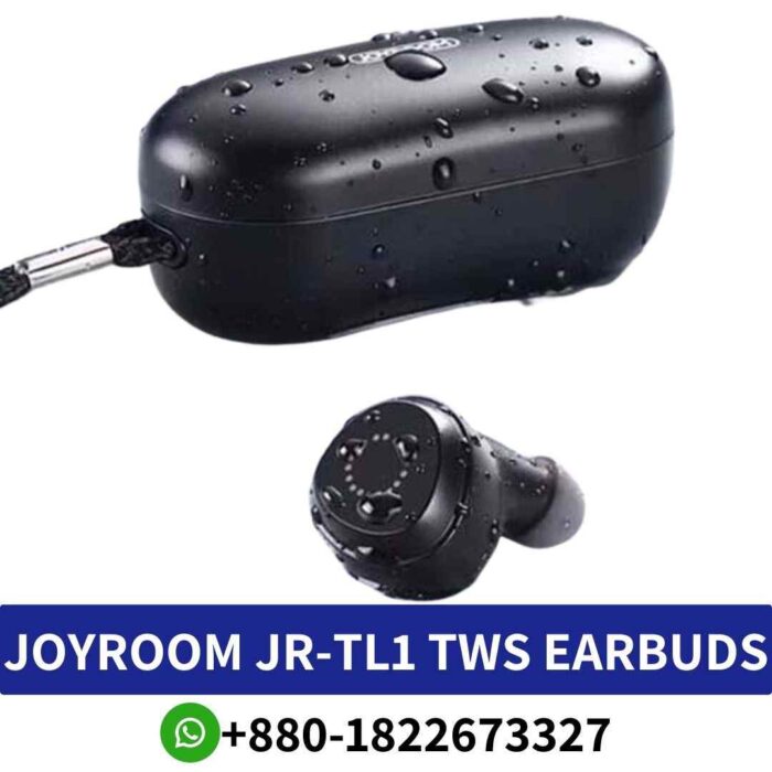 JOYROOM JR-TL1 Dynamic sound, active noise cancellation, Bluetooth connectivity, waterproof design, built-in microphone for hands Shop in bd