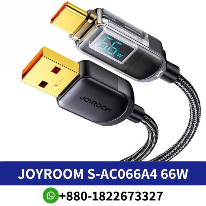JOYROOM S-AC066A4 66W Digital Display Fast Charging Data Cable 1.2m Type c Price In Bangladesh, joyroom S-AC066A4 66W Digital Display Fast Charging Price Price In BD, S-AC066A4 66W Digital Display Fast Charging, Joyroom S-AC066A4 66W Digital Display Fast Charging Data Cable 1.2m Type c Cable, JOYROOM S-AC066A16 6A USB to USB-C Type-C Digital Display Fast Charg, JOYROOM S-AC066A4 66W Type-c Data Cable Price In Bangladesh,