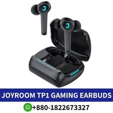 JOYROOM TP1_ Bluetooth earbuds with V5.0, AAC_SBC decoding, long battery life, and premium sound._JOYROOM Tp1 earbuds shop near me