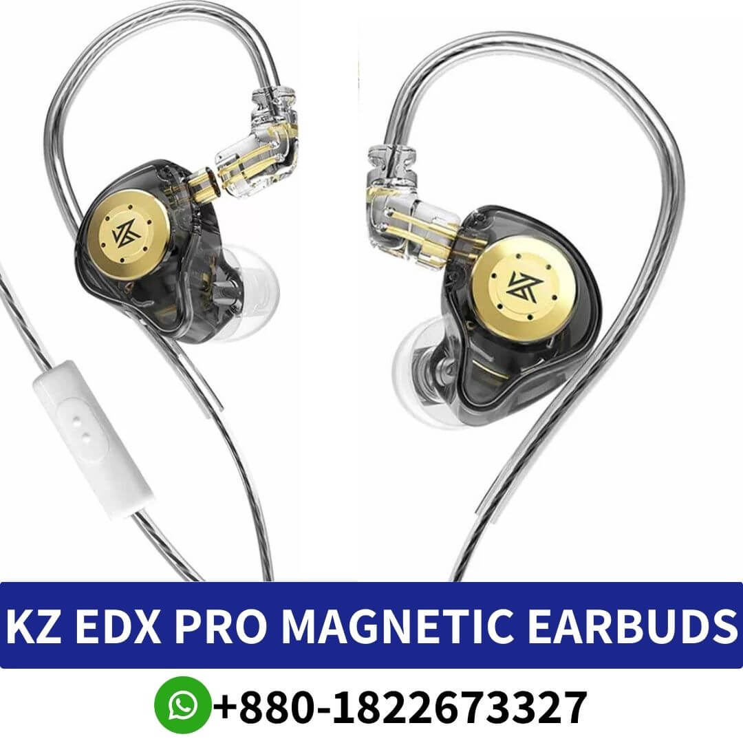 KZ EDX PRO Dual Magnetic Earbuds Price in Bangladesh-KZ EDX PRO price in BD-KZ EDX PRO shop in Bangladesh-KZ EDX shop near me