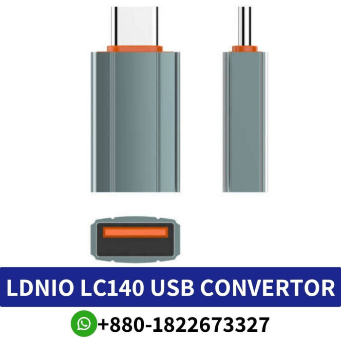 LDNIO LC140 USB Convertor Type-C to USB A Adapter OTG Price In Bangladesh, LDNIO LC140 USB Convertor Type-C to USB A OTG Adapter, LDNIO Type C OTG Adapter LC140 Type-C Male to USB Female Adapter, LDNIO LC140 USB Convertor Type-C to USB A , LDNIO LC140 USB-C to USB Adapter,