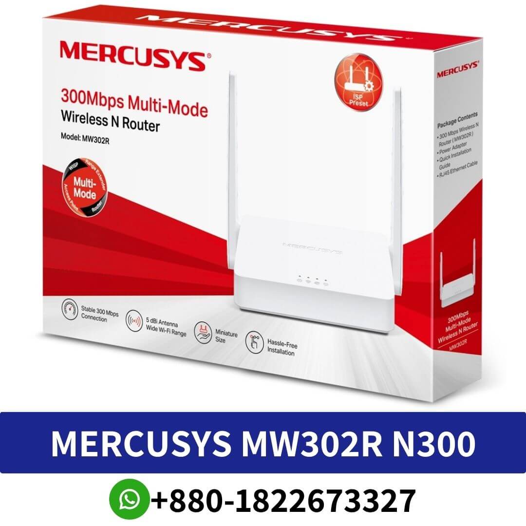 Mercusys MW302R 300Mbps Multi-Mode Wireless N Router Price In Bangladesh, Mercusys MW302R 300Mbps Multi-Mode Wireless N, Mercusys MW302R Network Router, Mercusys MW302R 300Mbps Multi-Mode Wireless, MERCUSYS MW302R N300 Multi-Mode, Mercusys MW302R(EU) 300Mbps Multi-Mode Wireless ,