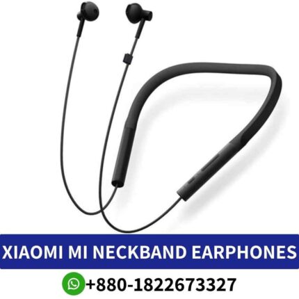 NECKBAND_ Xiaomi Bluetooth Collar Earphones offer dynamic sound and wireless convenience for everyday use._ Xiaomi Earphones shop in Bd