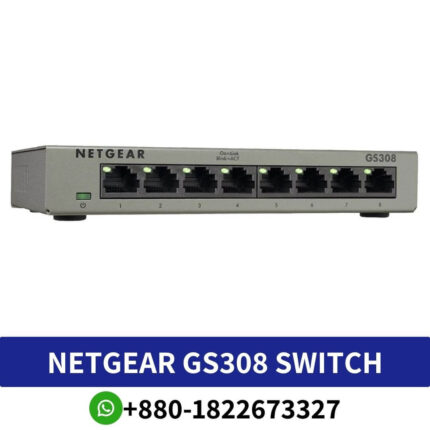 Netgear GS308 8-Port Gigabit Desktop Switch