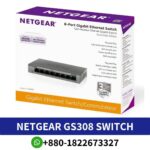 Netgear GS308 8-Port Gigabit Desktop Switch