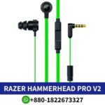RAZER Hammerhead Pro V2_ In-ear headphones with analog volume control, neodymium magnets, and microphone._Earbids shop near me (2)