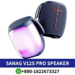 SANAG V12S Pro_ Waterproof speaker with 10W power, Bluetooth 5.0, and 4-6 hours playback. sanag speaker shop in Bd. V12S Pro shop near me