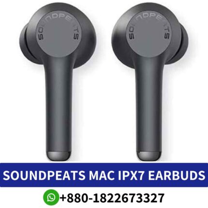 SoundPEATS IPX7_ Waterproof Bluetooth earbuds superior sound, touch control, USB-C charging, and 60-hour playtime._ipx7 earbuds Shop in Bd