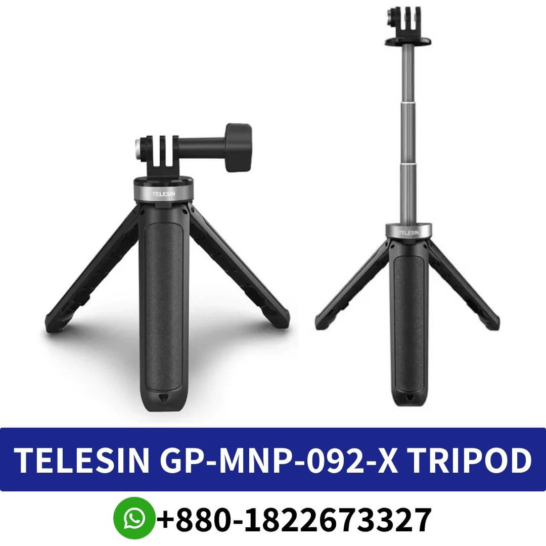 TELESIN GP-MNP-092 Tripod Selfie Stick Price in Bangladesh-Mi Tripod Selfie Stick price in BD-telesin selfie stick tripod shop near me
