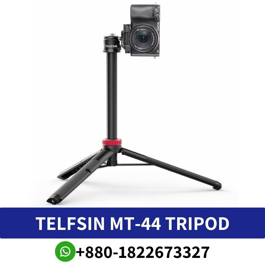 TELFSIN MT-44 Blog Tripod Stand Price in Bangladesh-mobile tripod stand price in Bangladesh-Blog tripod shop in bd- Blog tripod shop near me