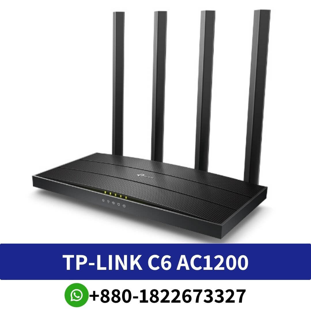 TP-Link Archer C6 AC1200 Gigabit Router Price In Bangladesh , TP-Link Archer C6 V4.0 Network Router Price in BD, tp-link archer c6 v4, tp-link archer c6 v4 price in bangladesh, TP-Link Archer C6 V3.20 AC1200 Wi-Fi Gigabit Router, TP-Link Archer C6 AC1200 Wireless MU-MIMO Gigabit 4 ,