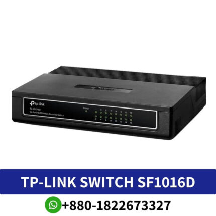 TP-Link SF1016D 16 Port 10/100 Plastic Body Switch