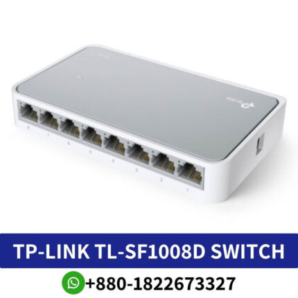 TP-Link TL-SF1008D 8Port 10/100Mbps Desktop Switch
