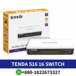 Tenda S16 16 Ports Ethernet Network Switch