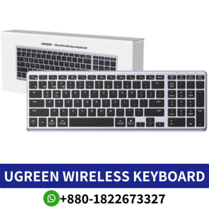 UGREEN Wireless Bluetooth Membrane Keyboard