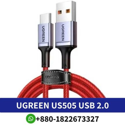 Ugreen US505 USB 2.0 to Type-C 6A Aluminum Alloy Cable (20527) Price In Bangladesh, Ugreen US505 USB 2.0 to Type-C 6A Aluminum Price In BD, Ugreen US505 USB 2.0 to Type-C 6A Aluminum Alloy Cable (20527) price in Bangladesh , UGREEN US505 USB 2.0 to Type-C 6A 1m Cable, UGREEN US505 USB 2.0 to Type-C 6A Aluminium Alloy Cable 1м Red (20527), UGREEN USB 2.0 to Type-C 6A Aluminum Alloy Cable 1M Very reliable US505,