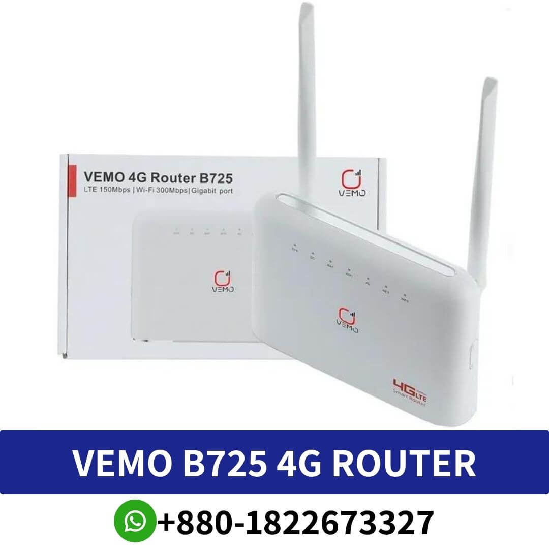 VEMO B725 CPE 4G Wi-Fi Router with Sim Card Slot Price In Bangladesh, VEMO B725 CPE 4G Wi-Fi Router with Sim , VEMO B725 CPE 4G Wi-Fi Router with Sim Card , VEMO B725 4G ROUTER B725, Wireless Routers Price in Bangladesh,