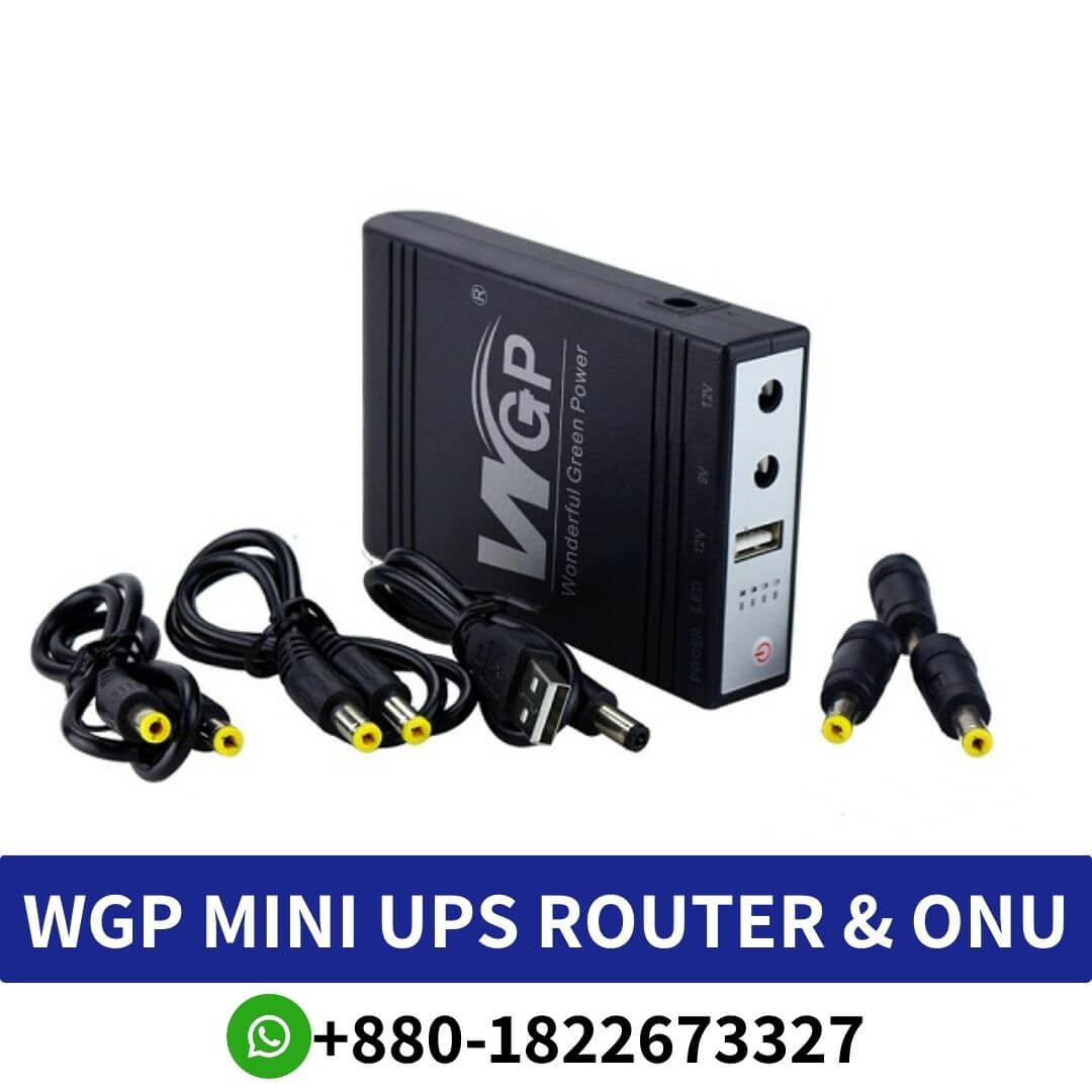 WGP Mini UPS Router & ONU Backup up to 8 Hours – 5V, 9V, 12V Output, wgp mini ups for router price in bangladesh, WGP Mini UPS BD- Router UPS Price in Bangladesh, WGP Mini DC UPS for wifi router + onu 8 Hours power backup (5v, 9v, 12 Output), WGP Router UPS BD 5V, 12V, 12V Price in Bangladesh, WGP Mini UPS For Router & ONU Price In Bangladesh, WGP Mini UPS Router & ONU Backup up to 8 Hours – 5V, 9V, 12V Output Price In Bangladesh,