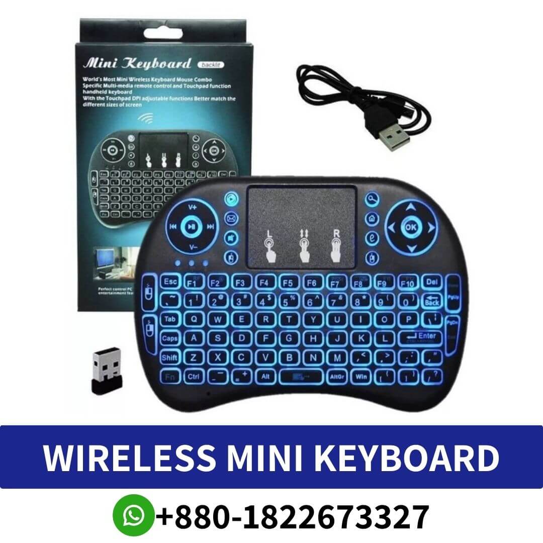 Wireless Mini Keyboard With Touchpad