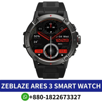 Zeblaze Ares 3 Rugged Voice Calling Smartwatch