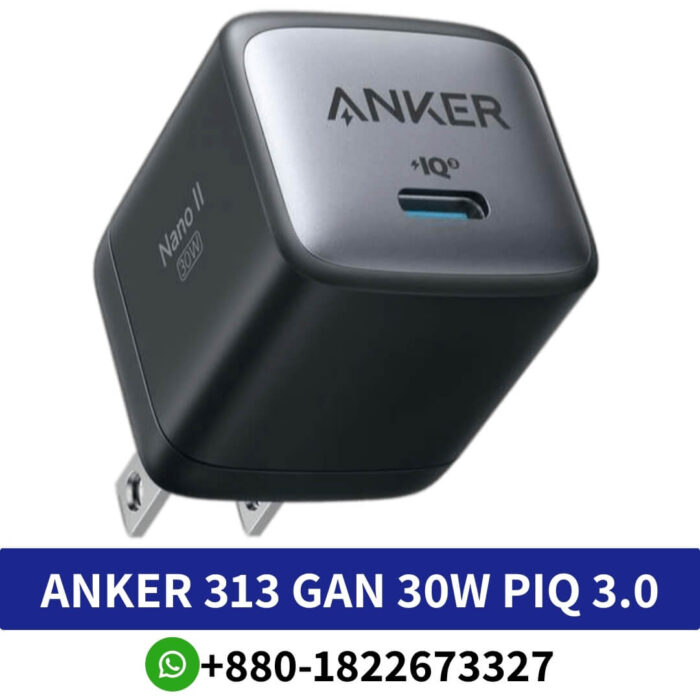 ANKER 313 GaN 30W Foldable Charger PIQ 3.0