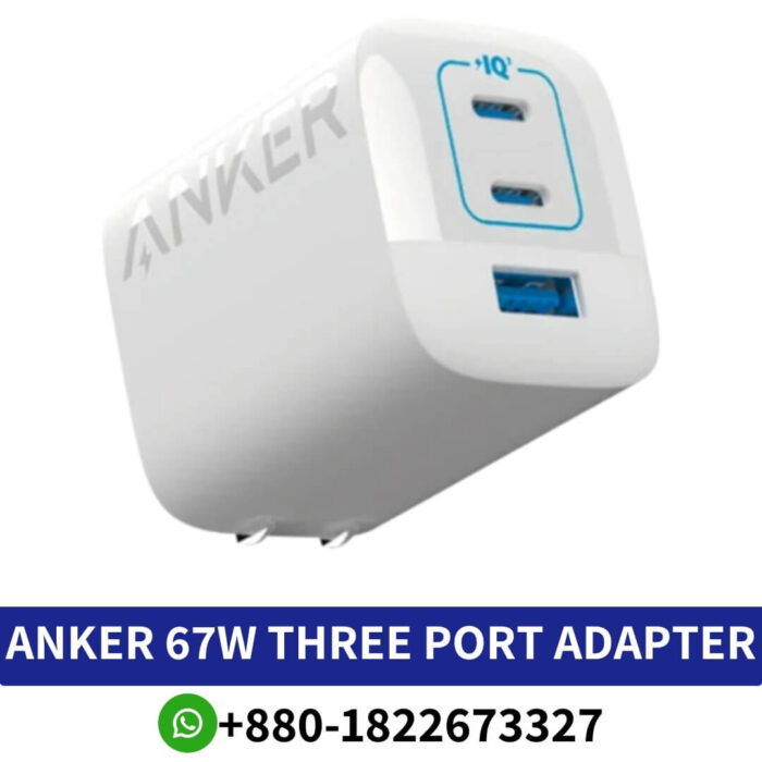 ANKER 67W Three Port Adapter (A2674)