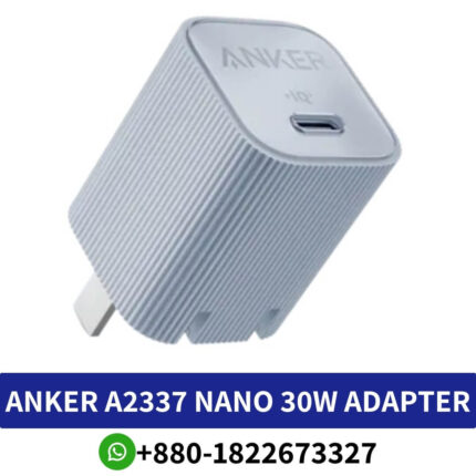 ANKER A2337 Nano 30W USB C Adapter