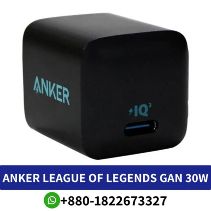 ANKER League of Legends GaN 30W Type-C PD PIQ Charger – A9522