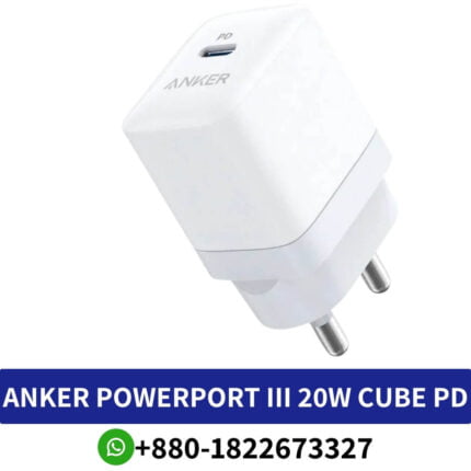 ANKER PowerPort III mini 30W IQ 3.0 USB-C Wall Charger A2615