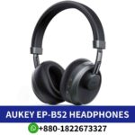 AUKEY Ep-B52 High-performance Bluetooth headphones with 40mm drivers, 25-hour battery life, clear microphone. ep-b52-headphones shop in bd