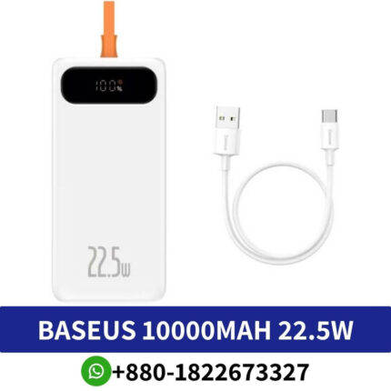 Baseus S10 Bracket 10W Wireless Charger,Baseus 10000mAh 22.5W Power Bank Block Digital Quick Charge With Built in Type-C Cable White (PPLK000002) Price In Bangladesh, Baseus 10000mAh 22.5W Power Bank Block Digital Quick Charge With Built in Type-C Cable White Price In BD, Baseus 10000mAh 22.5W Power Bank Block Digital Quick Charge With Built in Type-C Cable Price In BD, 10000mAh 22.5W Power Bank Block Digital Price In Bangladesh, Block Digital Quick Charge With Built in Type-C Cable Price In BD,
