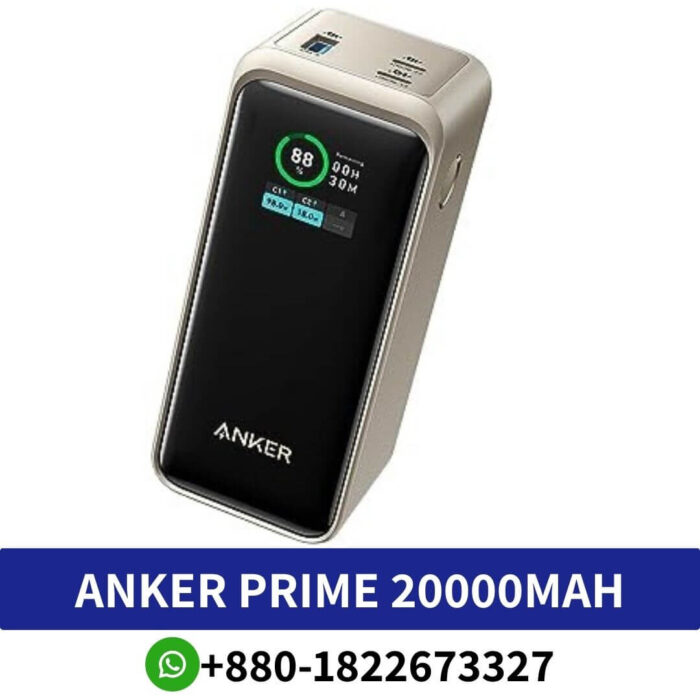 Anker Prime 20000mAh Power Bank (200W) A1336 Price In Bangladesh, Anker Prime 20000mAh Price In Bd, 20000mAh Power Bank (200W) Price In BD, Power Bank (200W) A1336 Price At BD, Prime 20000mAh Power Bank (200W) Price In BD, Anker Prime 20000mAh Power Bank Price At BD,