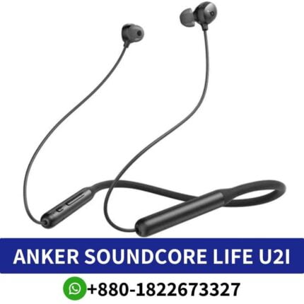 Anker Soundcore Life U2i Wireless Neckband Headphones Offer Comfort, Quality Sound, and Long-Lasting Battery Life Shop Near Me