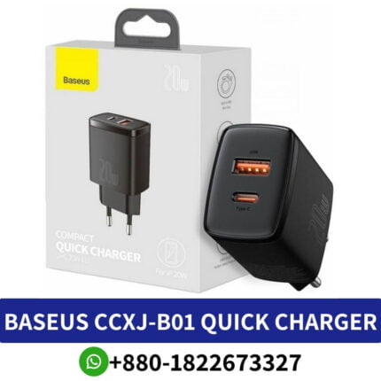 BASEUS CCXJ-B01 Compact Quick Charger 20W EU