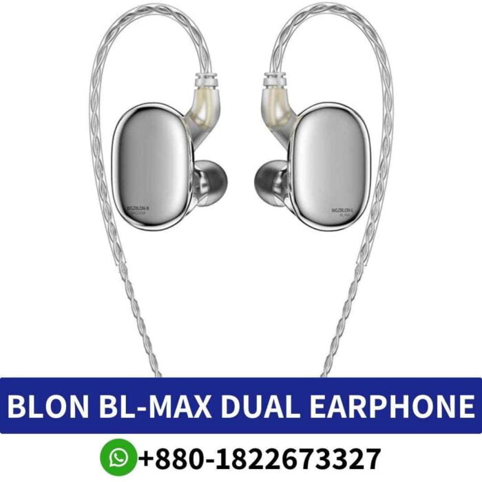 BLON BL-MAX Dual Dynamic Driver Impedance, Frequency Response, Sensitivity_ Not Specified, Connector_ 3.5mm audio jack shop near me