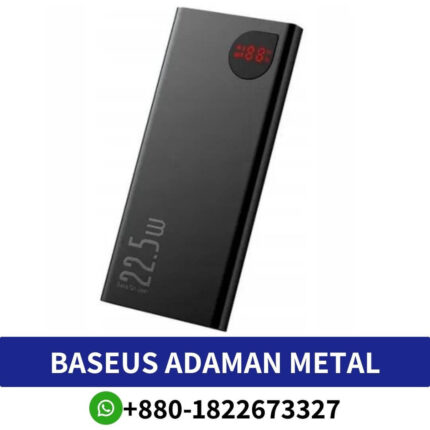Baseus Adaman Metal 22.5W Power Bank 20000 mAh Price In Bangladesh, Baseus Adaman Metal Price In BD, 20000mah Adaman Metal Fast Charging Power Bank Price At bd, Adaman Metal Digital Display Quick Charge Power Bank 20000mAh 22.5W Price In Bangladesh, Baseus PPADM20S 20000mah Adaman Metal Fast Charging Power Bank Black (22.5W), Baseus Adaman Metal Digital Display Quick Charge Power Bank 20000mAh 22.5W (PPAD000101), Baseus Adaman 22.5W 20000mAh Digital Display Quick Charge Metal Power Bank,