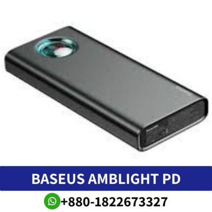 Baseus Amblight PD + Quick Charge 3.0 20000mAh Power Bank Price In Bangladesh, Baseus Amblight PD + Quick Charge 3.0 20000mAh Price At Bd, Baseus Amblight PD + Quick Charge Price In BD, 3.0 20000mAh Power Bank Price In BD, Amblight PD + Quick Charge 3.0 20000mAh Prive At Bd, Baseus Amblight 20000mAh Quick Charger Digital Display Power Bank PD3.0+QC3.0 ,